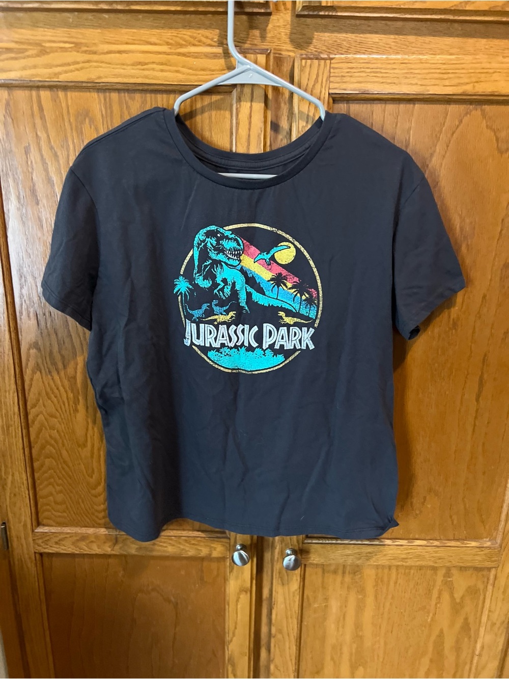 Jurassic Park T Shirt-Cropped